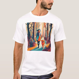 T-shirt Citation Sur Nos Amis Du Chien -