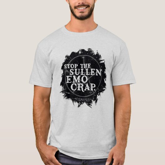 T-shirt Citation surnaturelle "Emo" (Devant)