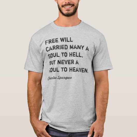 T-shirt Citation T de Spurgeon (Devant)