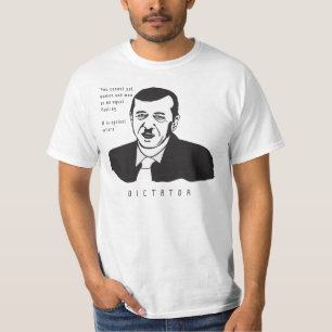 T-shirt Citation turque de dictateur - Tayyip Erdogan