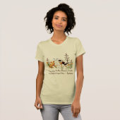 T-shirt Citation végétarienne de Pythagore (Devant entier)