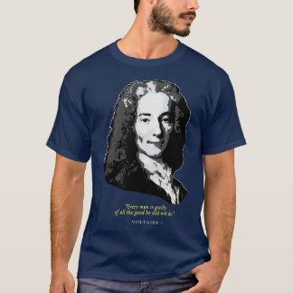 T-shirt Citation Voltaire 1