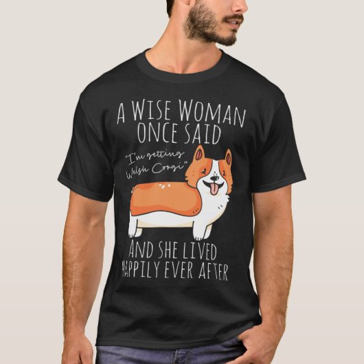 T-shirt Citation Welsh Corgi (Devant)