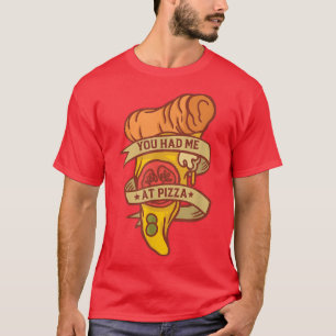 T-shirt Citations Amusantes De Pizza
