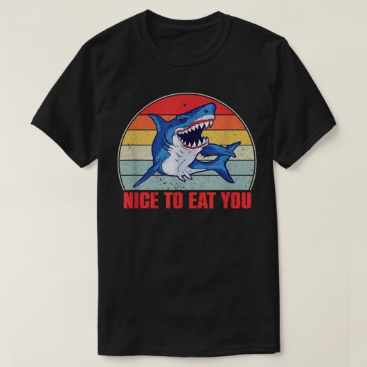 T-shirt Citations amusantes de requin (Design devant)
