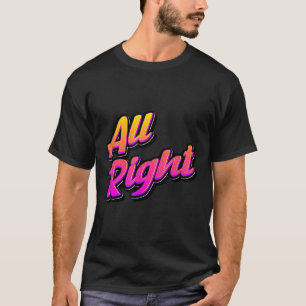 T-shirt Citations Colorées Toutes Droites Extrait Graphi