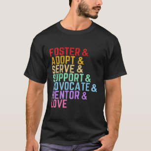 T-shirt Citations d'adoption Favoriser l'adoption