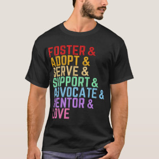 T-shirt Citations d'adoption Favoriser l'adoption