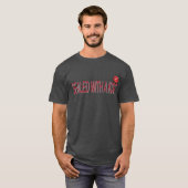T-Shirt citations d'amour scellées d'un baiser (Devant entier)