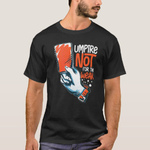 T-shirt Citations d'arbitre Baseball Softball Football Si