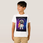 T-shirt citations d'astronaute (Devant entier)