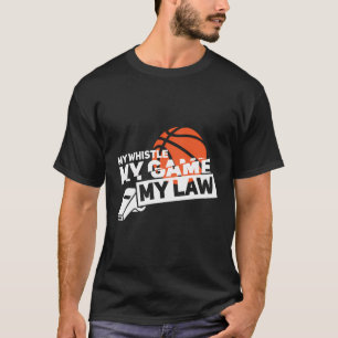 T-shirt Citations De Basket-Ball Amusant Réf.
