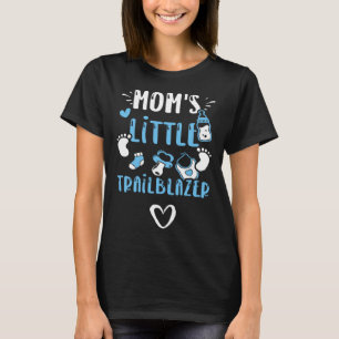 T-shirt Citations de bébé garçon de la petite pionnière de
