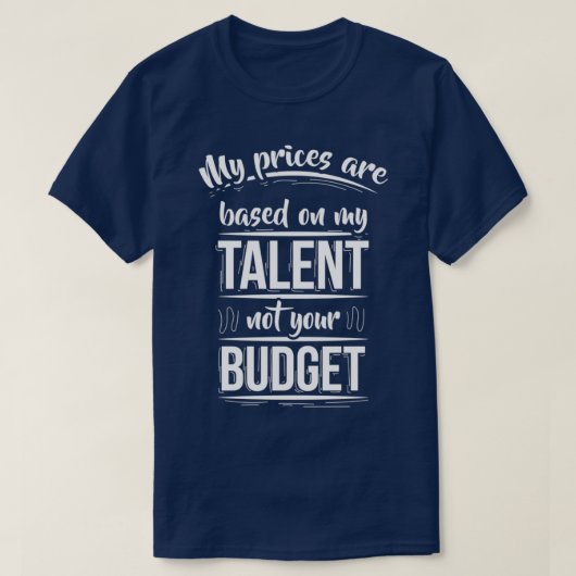 T-shirt Citations de coiffeur pour un coiffeur 3 (Design devant)