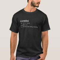 Citations de définition du zodiaque Gemini (blanc)