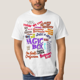 T-shirt Citations de films Vintages, phrases Mots de text