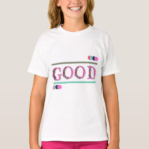 T-shirt Citations de fleurs Texte Été