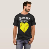 T-shirt Citations de maman de baseball (Devant entier)