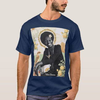 T-shirt Citations de Nina Simone FanArt Le Devoir d'un Art
