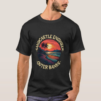 T-shirt Citations de plage de Nc Beach