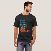 T-shirt Citations De Sensibilisation Sourde Langue Des Sig (Devant entier)
