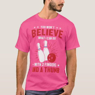 T-shirt Citations de sport de quilleur drôles amateur de b
