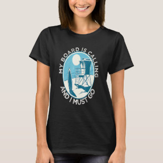 T-shirt Citations de surf jeunesse Rétro Surfeur Coucher d