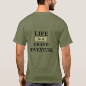 T-shirt Citations de vie motivante (Dos)