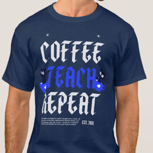 T-shirt Citations d'enseignant d'école maternelle Pe