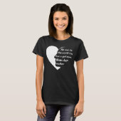 T-shirt Citations D'Inspiration De La Fille-Mère (Devant entier)