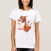 T-shirt Citations Drôle Et Mignonne De Dragon De Feu (Devant)