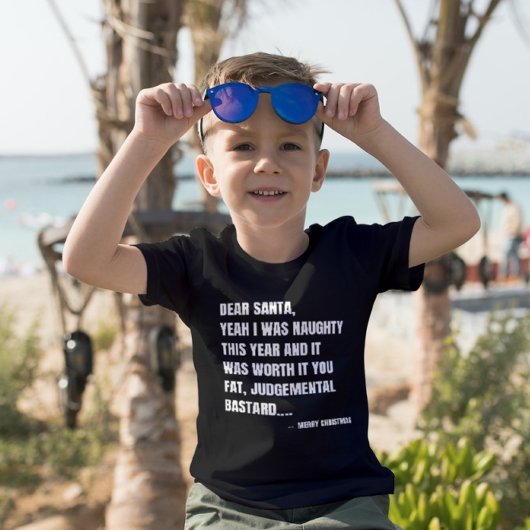 T-shirt citations drôles de noël