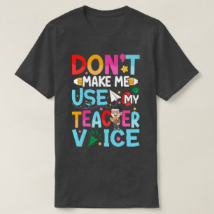 T-shirt Citations drôles de professeurs