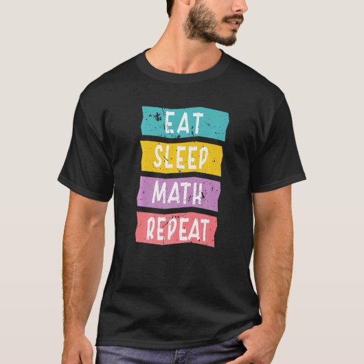 T-shirt Citations drôles pour professeur de mathématiques (Devant)