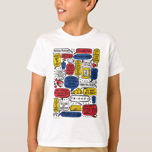 T-shirt Citations FRIENDS™ (Devant)