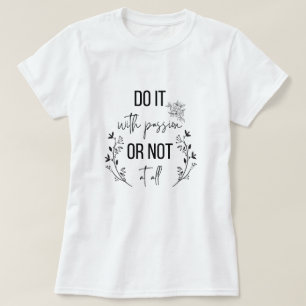 T-shirt citations inspirantes, motivation