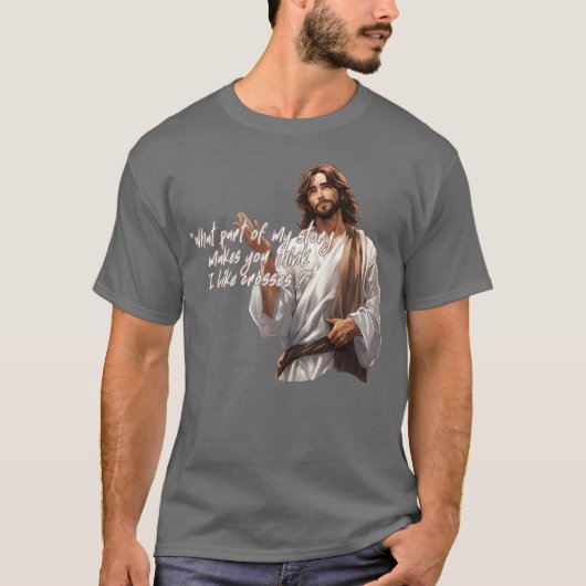 T-shirt Citations JC drôles (Devant)