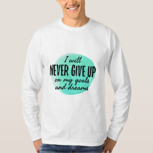 T-shirt citations motivantes et encourageantes