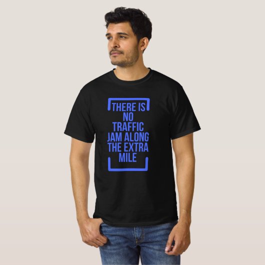 T-shirt Citations Motivationnelles Il n'y a pas d'emboutei (Devant entier)