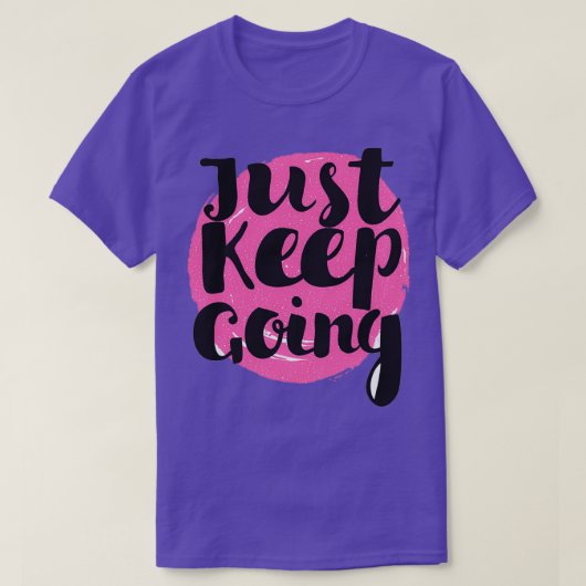 T-shirt Citations Motivationnelles Pour les nagers, contin (Design devant)