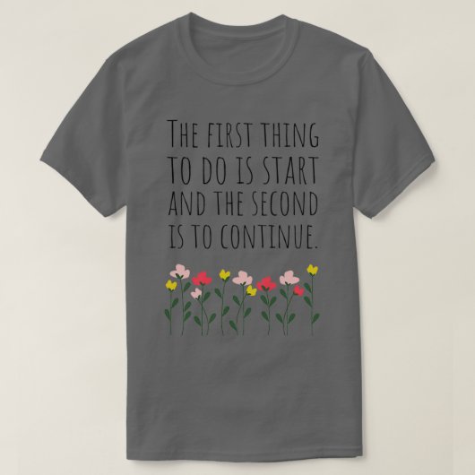 T-shirt Citations Motivationnelles Sur La Vie 10 (Design devant)