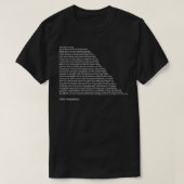 T-shirt Citations Schopenhauer (Design devant)