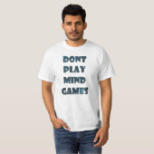 T-shirt Citations Texte Style océan (Devant entier)