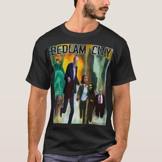 T-shirt Cité de Bedlam (Devant)