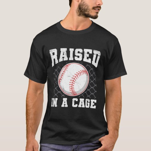T-shirt Cité De Cage Pour Un Baseball (Devant)
