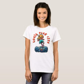 T-shirt Cité graphique de la peur des calmar Tee (Devant entier)