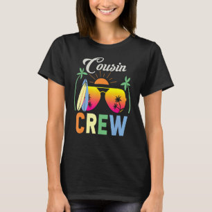 T-shirt Citer Cousin Crew Lunettes de soleil Vintage Famil