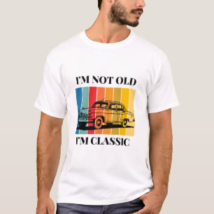 T-shirt Citer Im Pas Vieux Im Classic Pour Voiture