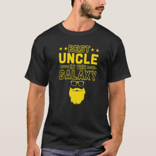 T-shirt Citer Le Meilleur Oncle Dans La Galaxie Distressed