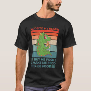 T-shirt Citer Les Moyens D'Alimentation À Mon Coeur Me Ach